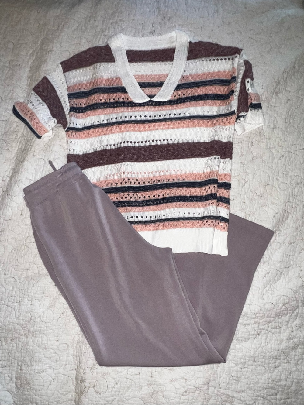 Dusty Mauve / Lilac Pants only